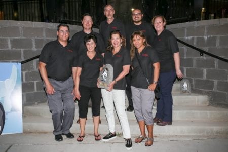 Metis Biopark celebration group photo