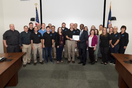 Metis Staff Receive NASA Langley Transformer Award