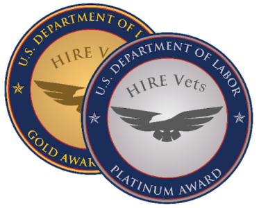 Hire vets medallion